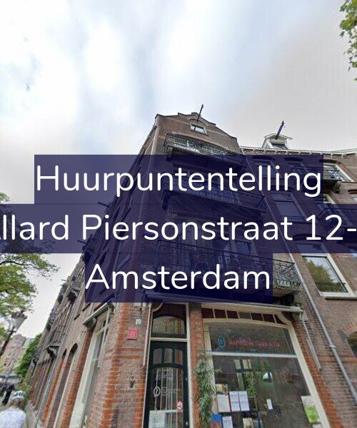 Foto gevel Huurpuntentelling voor Allard Piersonstraat 12-3, Amsterdam