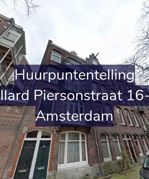 Foto gevel Huurpuntentelling voor Allard Piersonstraat 16-3, Amsterdam