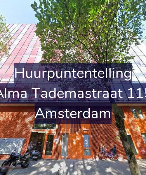 Foto gevel Huurpuntentelling voor Alma Tademastraat 115, Amsterdam
