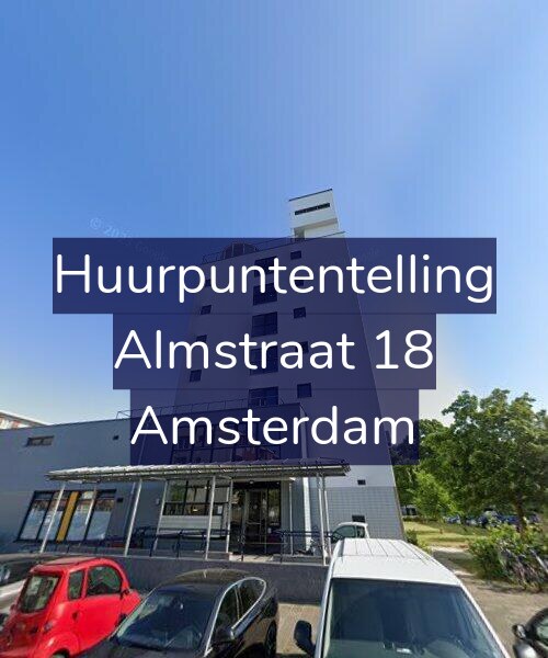 Foto gevel Huurpuntentelling voor Almstraat 18, Amsterdam