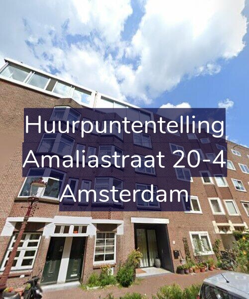 Foto gevel Huurpuntentelling voor Amaliastraat 20-4, Amsterdam