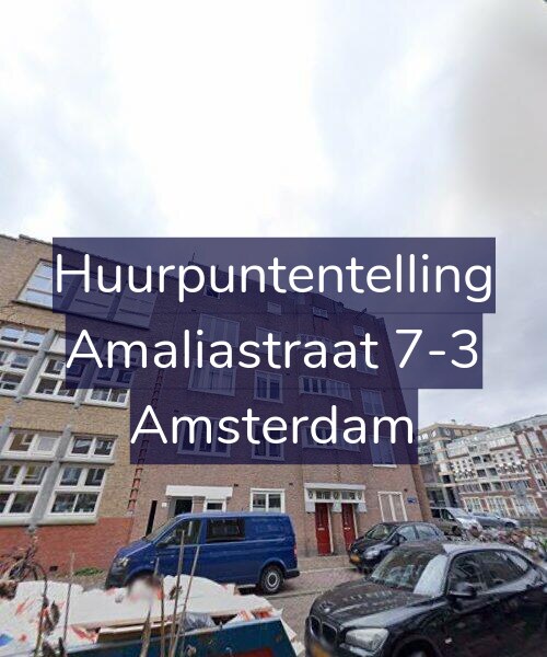 Foto gevel Huurpuntentelling voor Amaliastraat 7-3, Amsterdam
