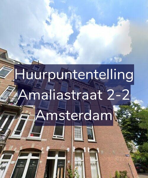 Foto gevel Huurpuntentelling voor Amaliastraat 2-2, Amsterdam