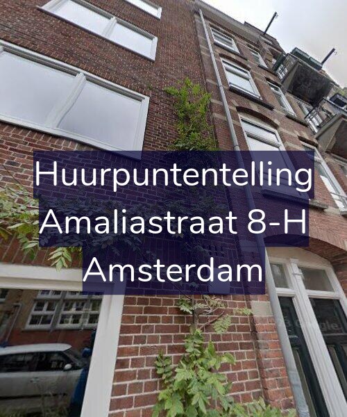 Foto gevel Huurpuntentelling voor Amaliastraat 8-H, Amsterdam