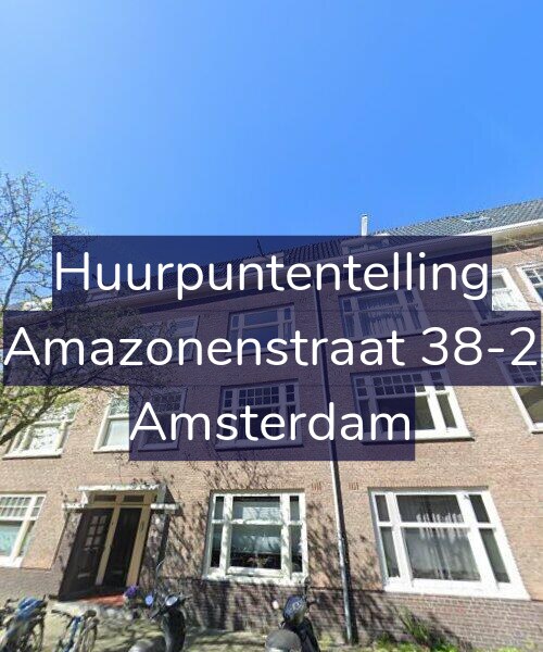 Foto gevel Huurpuntentelling voor Amazonenstraat 38-2, Amsterdam