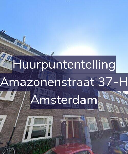 Foto gevel Huurpuntentelling voor Amazonenstraat 37-H, Amsterdam