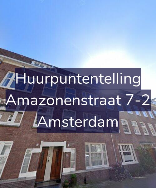 Foto gevel Huurpuntentelling voor Amazonenstraat 7-2, Amsterdam