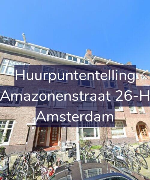 Foto gevel Huurpuntentelling voor Amazonenstraat 26-H, Amsterdam