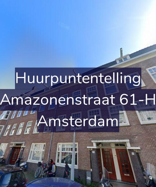 Foto gevel Huurpuntentelling voor Amazonenstraat 61-H, Amsterdam