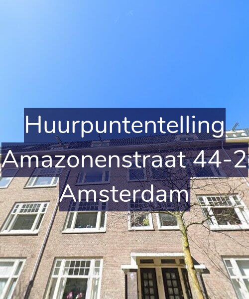 Foto gevel Huurpuntentelling voor Amazonenstraat 44-2, Amsterdam