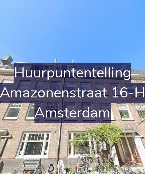 Foto gevel Huurpuntentelling voor Amazonenstraat 16-H, Amsterdam