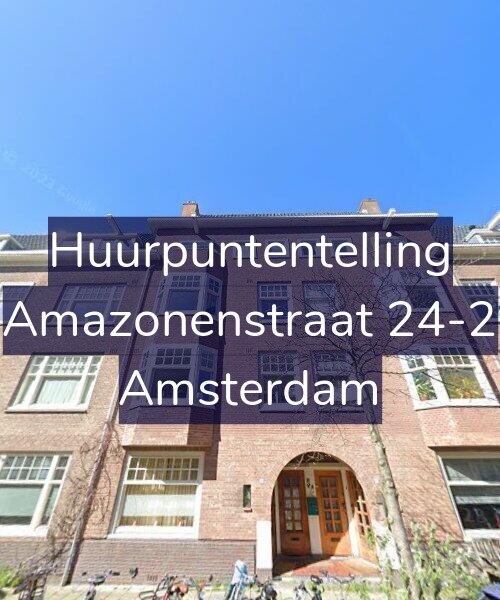 Foto gevel Huurpuntentelling voor Amazonenstraat 24-2, Amsterdam