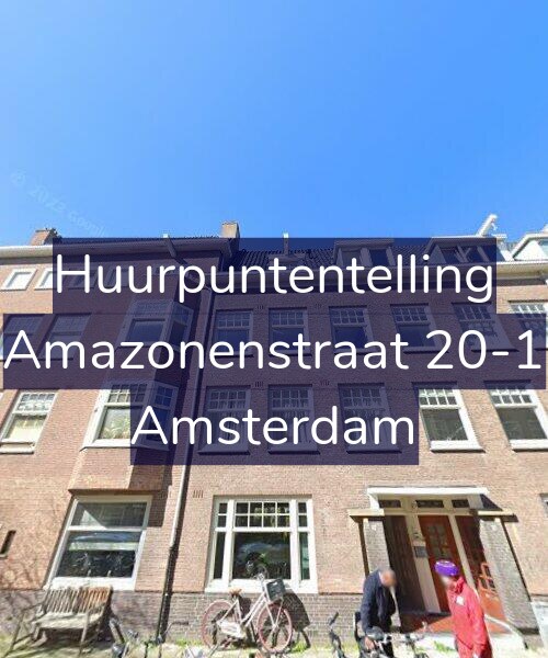 Foto gevel Huurpuntentelling voor Amazonenstraat 20-1, Amsterdam