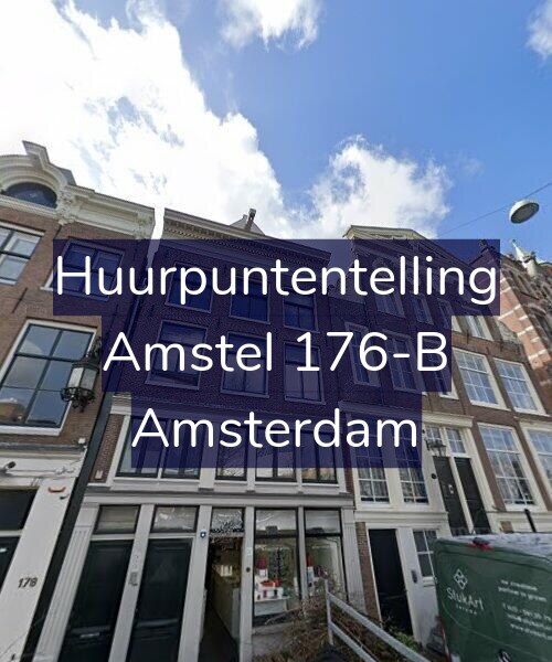 Foto gevel Huurpuntentelling voor Amstel 176-B, Amsterdam