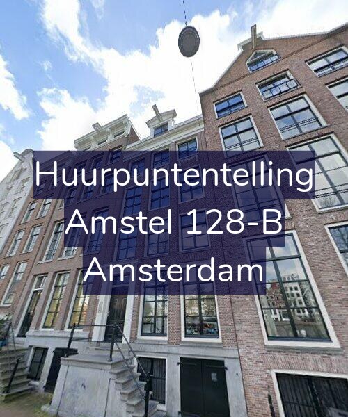 Foto gevel Huurpuntentelling voor Amstel 128-B, Amsterdam