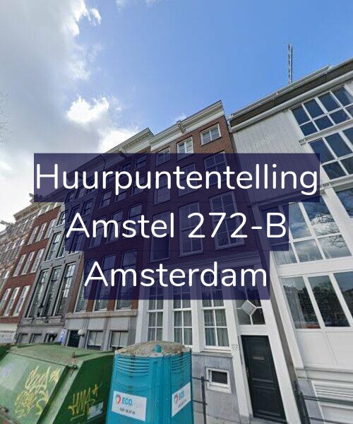 Foto gevel Huurpuntentelling voor Amstel 272-B, Amsterdam