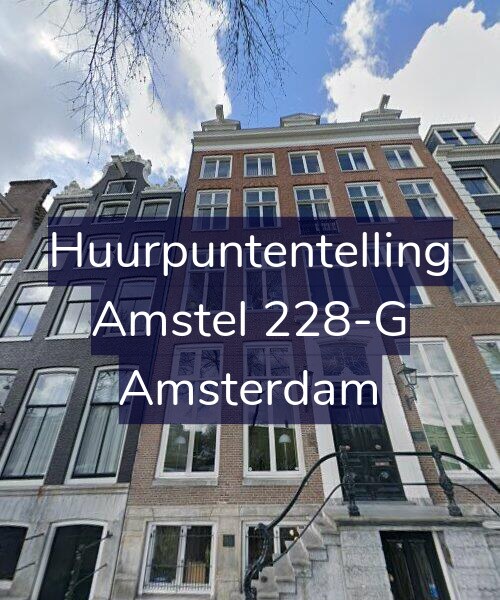 Foto gevel Huurpuntentelling voor Amstel 228-G, Amsterdam