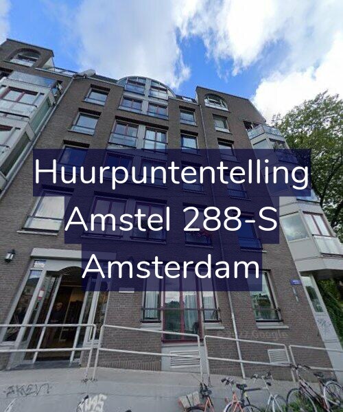 Foto gevel Huurpuntentelling voor Amstel 288-S, Amsterdam