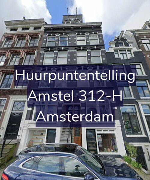 Foto gevel Huurpuntentelling voor Amstel 312-H, Amsterdam