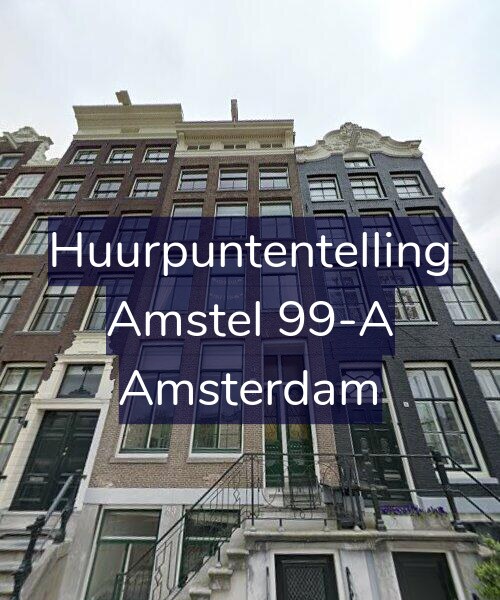Foto gevel Huurpuntentelling voor Amstel 99-A, Amsterdam