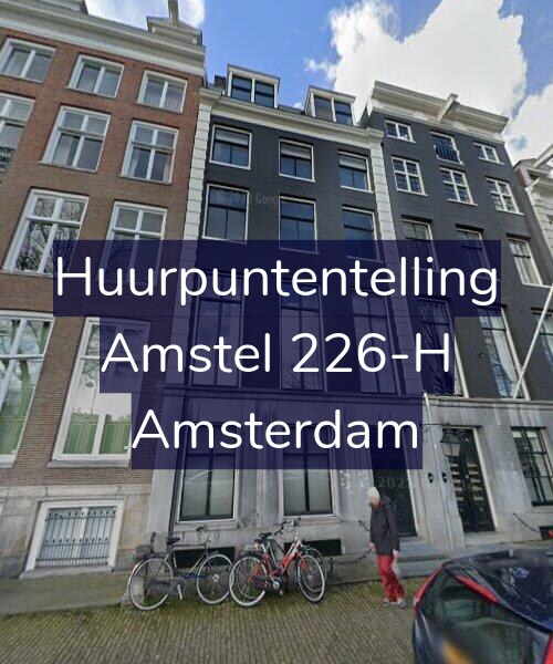Foto gevel Huurpuntentelling voor Amstel 226-H, Amsterdam