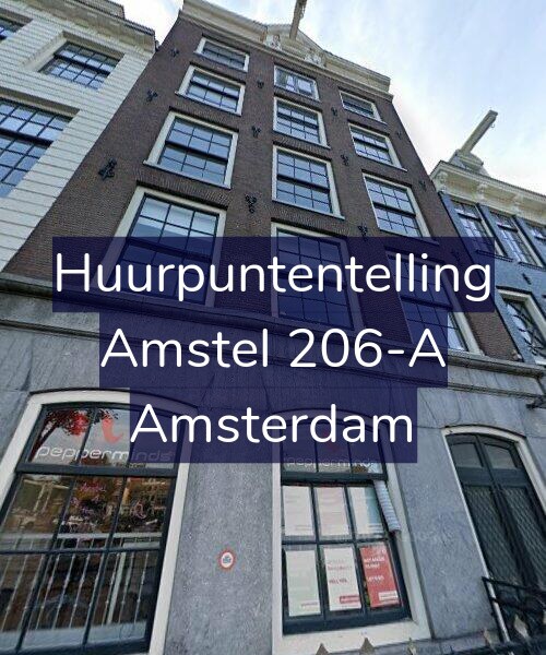 Foto gevel Huurpuntentelling voor Amstel 206-A, Amsterdam