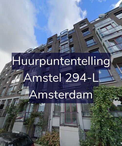 Foto gevel Huurpuntentelling voor Amstel 294-L, Amsterdam