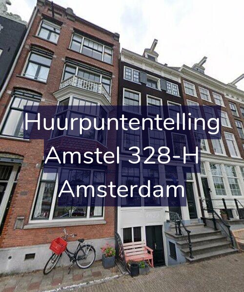 Foto gevel Huurpuntentelling voor Amstel 328-H, Amsterdam