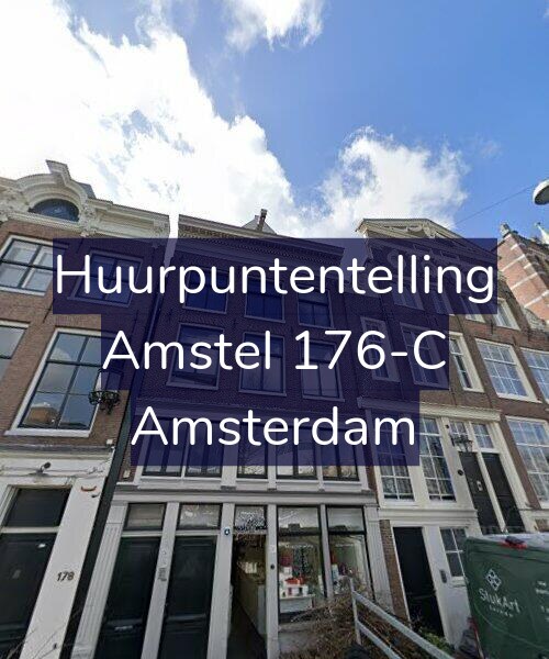 Foto gevel Huurpuntentelling voor Amstel 176-C, Amsterdam