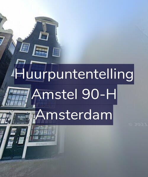 Foto gevel Huurpuntentelling voor Amstel 90-H, Amsterdam