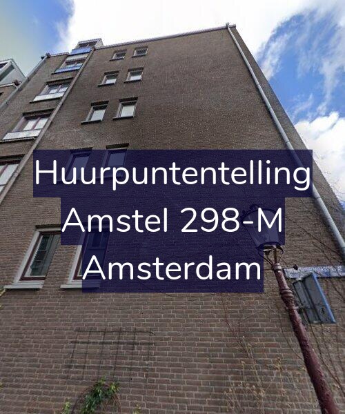 Foto gevel Huurpuntentelling voor Amstel 298-M, Amsterdam