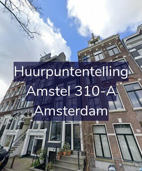 Foto gevel Huurpuntentelling voor Amstel 310-A, Amsterdam