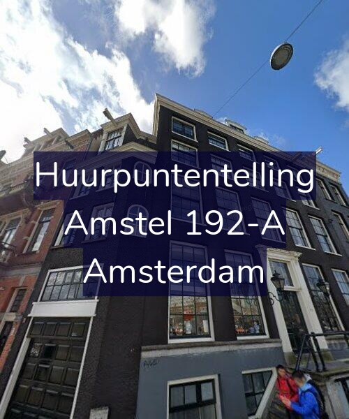 Foto gevel Huurpuntentelling voor Amstel 192-A, Amsterdam