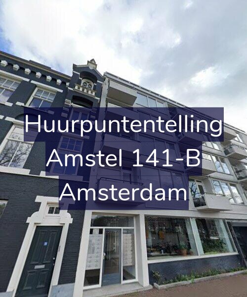 Foto gevel Huurpuntentelling voor Amstel 141-B, Amsterdam