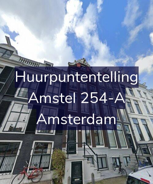 Foto gevel Huurpuntentelling voor Amstel 254-A, Amsterdam