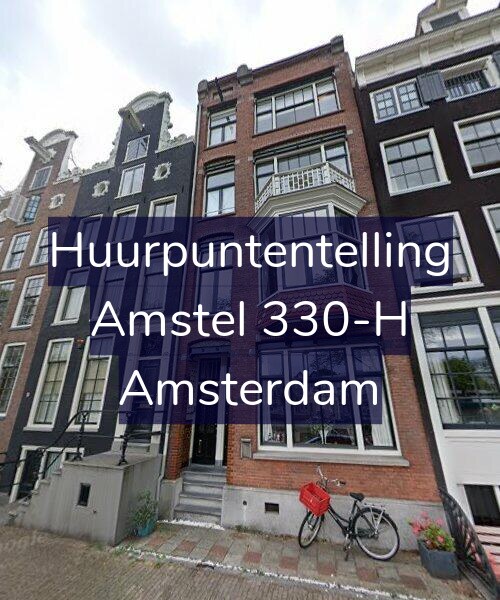 Foto gevel Huurpuntentelling voor Amstel 330-H, Amsterdam