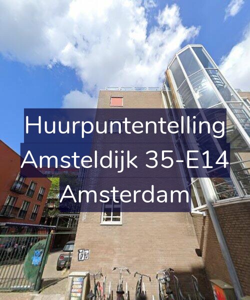 Foto gevel Huurpuntentelling voor Amsteldijk 35-E14, Amsterdam