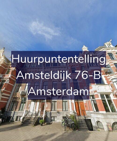 Foto gevel Huurpuntentelling voor Amsteldijk 76-B, Amsterdam