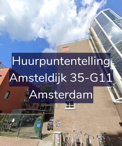 Foto gevel Huurpuntentelling voor Amsteldijk 35-G11, Amsterdam