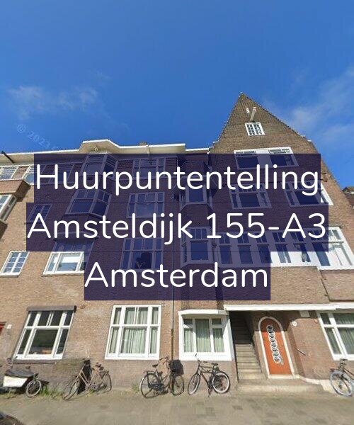 Foto gevel Huurpuntentelling voor Amsteldijk 155-A3, Amsterdam