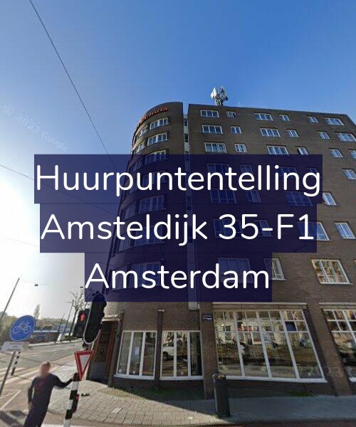 Foto gevel Huurpuntentelling voor Amsteldijk 35-F1, Amsterdam