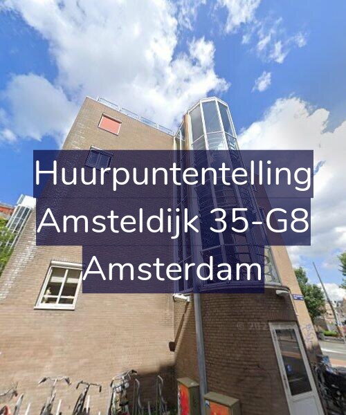 Foto gevel Huurpuntentelling voor Amsteldijk 35-G8, Amsterdam