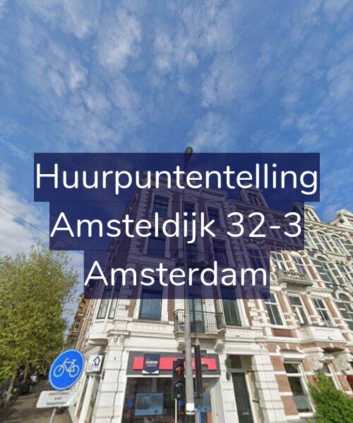 Foto gevel Huurpuntentelling voor Amsteldijk 32-3, Amsterdam
