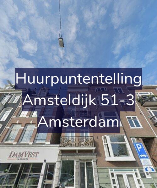 Foto gevel Huurpuntentelling voor Amsteldijk 51-3, Amsterdam