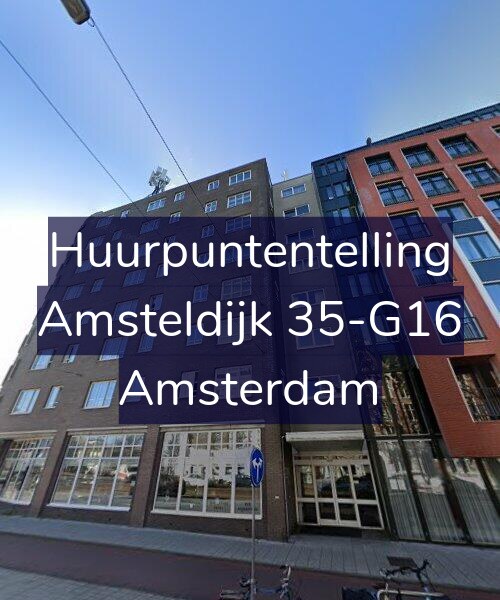Foto gevel Huurpuntentelling voor Amsteldijk 35-G16, Amsterdam
