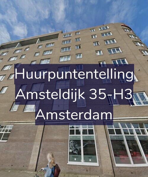 Foto gevel Huurpuntentelling voor Amsteldijk 35-H3, Amsterdam