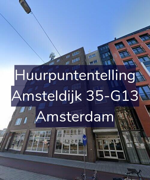 Foto gevel Huurpuntentelling voor Amsteldijk 35-G13, Amsterdam