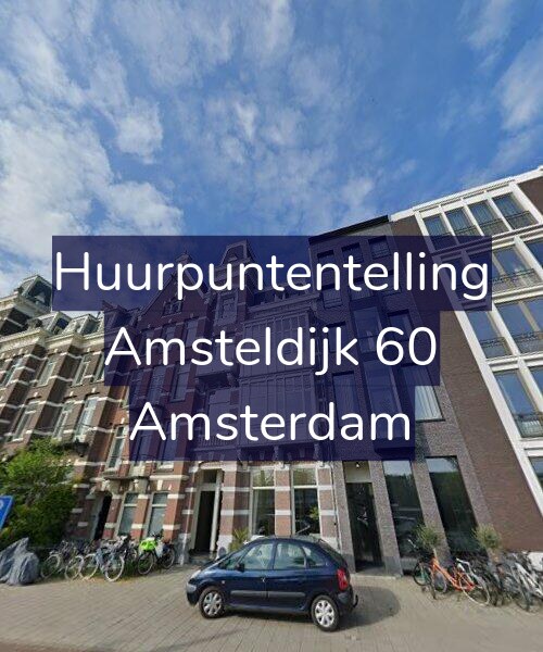 Foto gevel Huurpuntentelling voor Amsteldijk 60, Amsterdam
