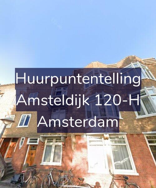 Foto gevel Huurpuntentelling voor Amsteldijk 120-H, Amsterdam