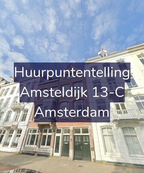 Foto gevel Huurpuntentelling voor Amsteldijk 13-C, Amsterdam
